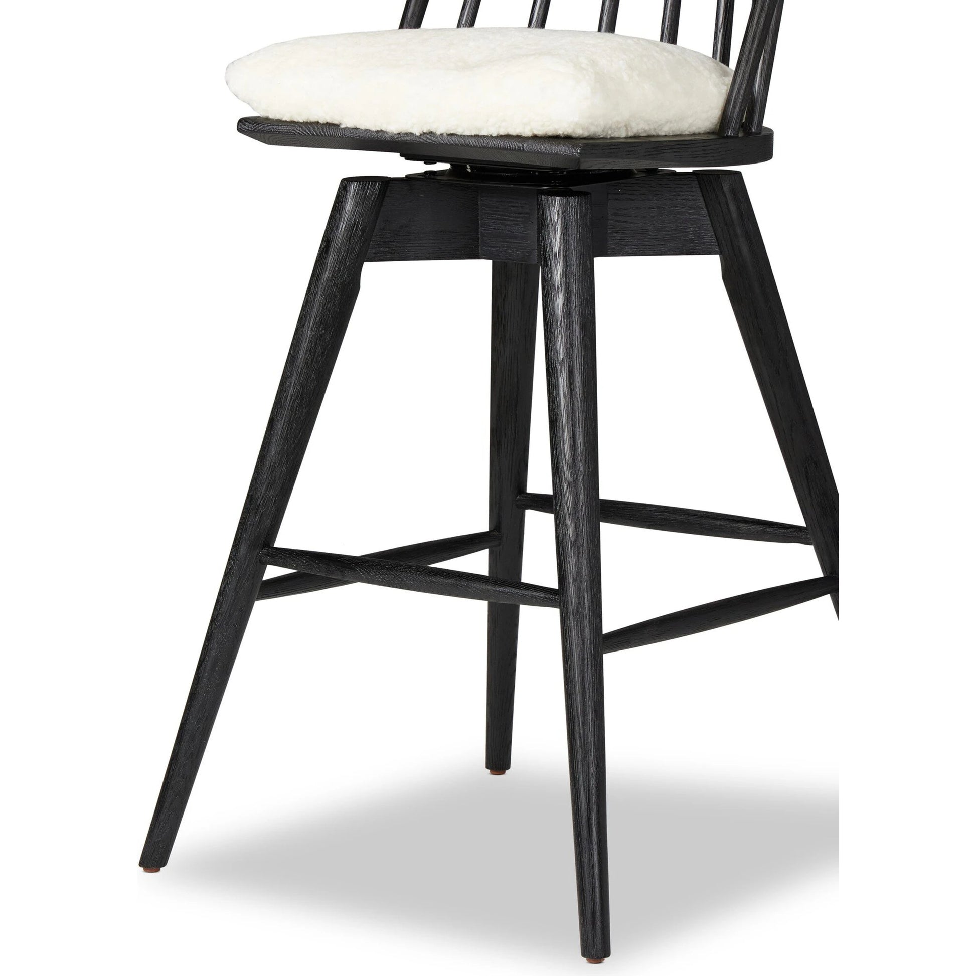 Lewis Swivel Bar Stool by Four Hands. Made from unique in a modern style.