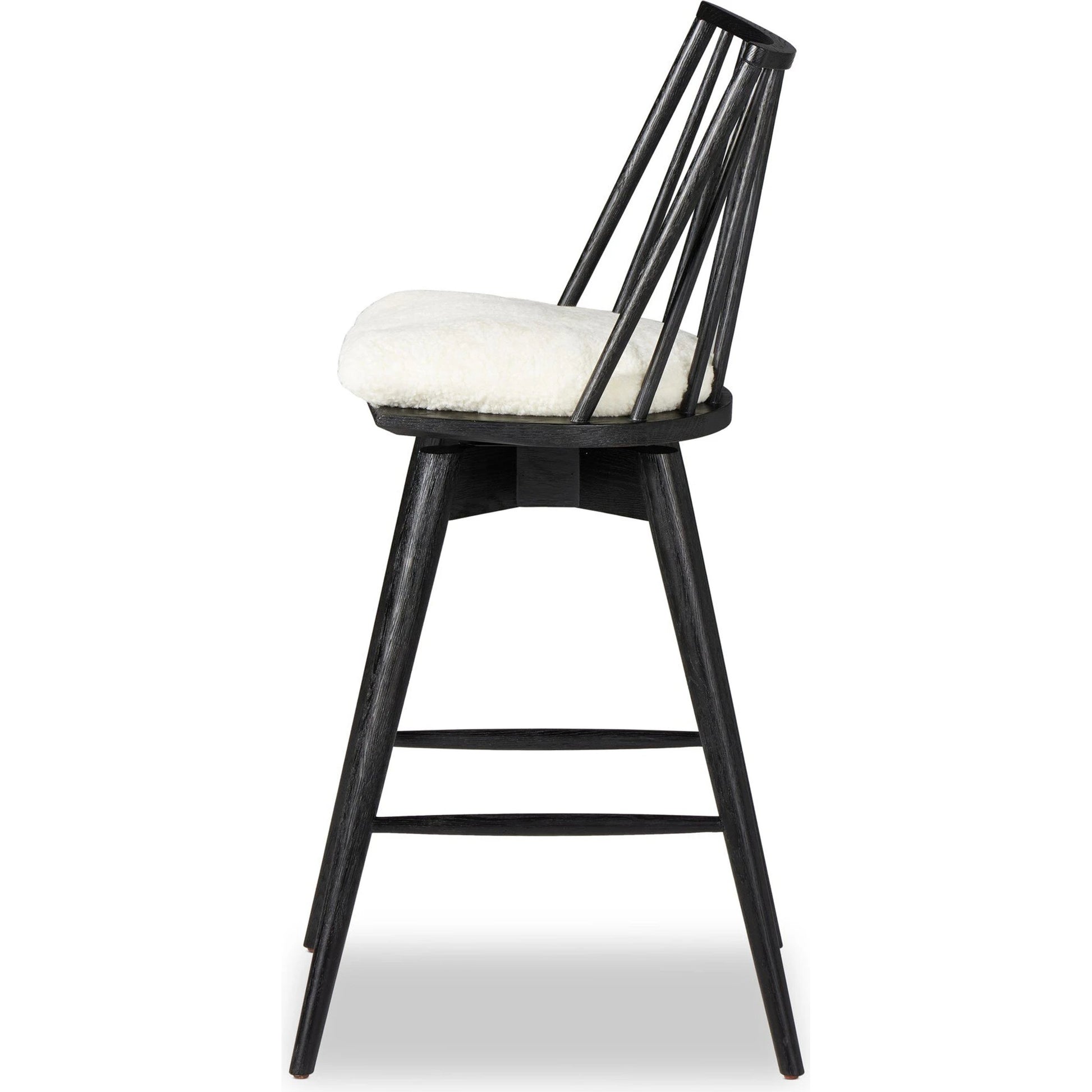 Lewis Swivel Bar Stool by Four Hands. Made from unique in a modern style.