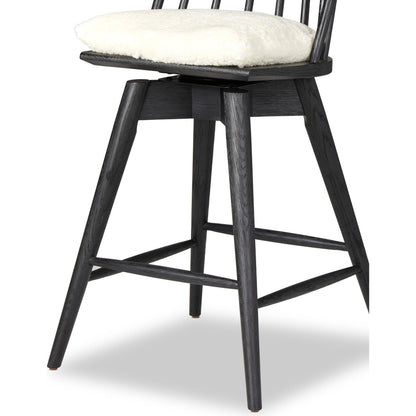 Lewis Swivel Counter Stool by Four Hands. Made from unique in a modern style.