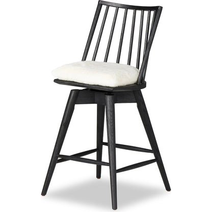 Lewis Swivel Counter Stool by Four Hands. Made from unique in a modern style.