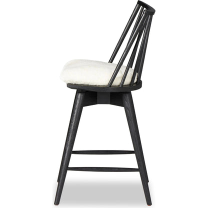 Lewis Swivel Counter Stool by Four Hands. Made from unique in a modern style.