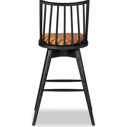 Lewis Swivel Bar Stool by Four Hands. Made from unique in a modern style.