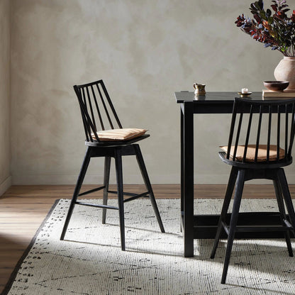 Lewis Swivel Bar Stool by Four Hands. Made from unique in a modern style.