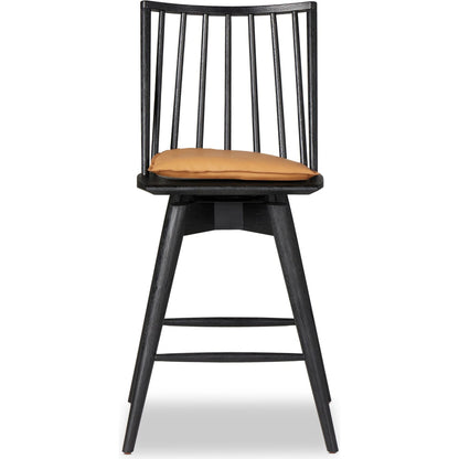 Lewis Swivel Counter Stool by Four Hands. Made from unique in a modern style.