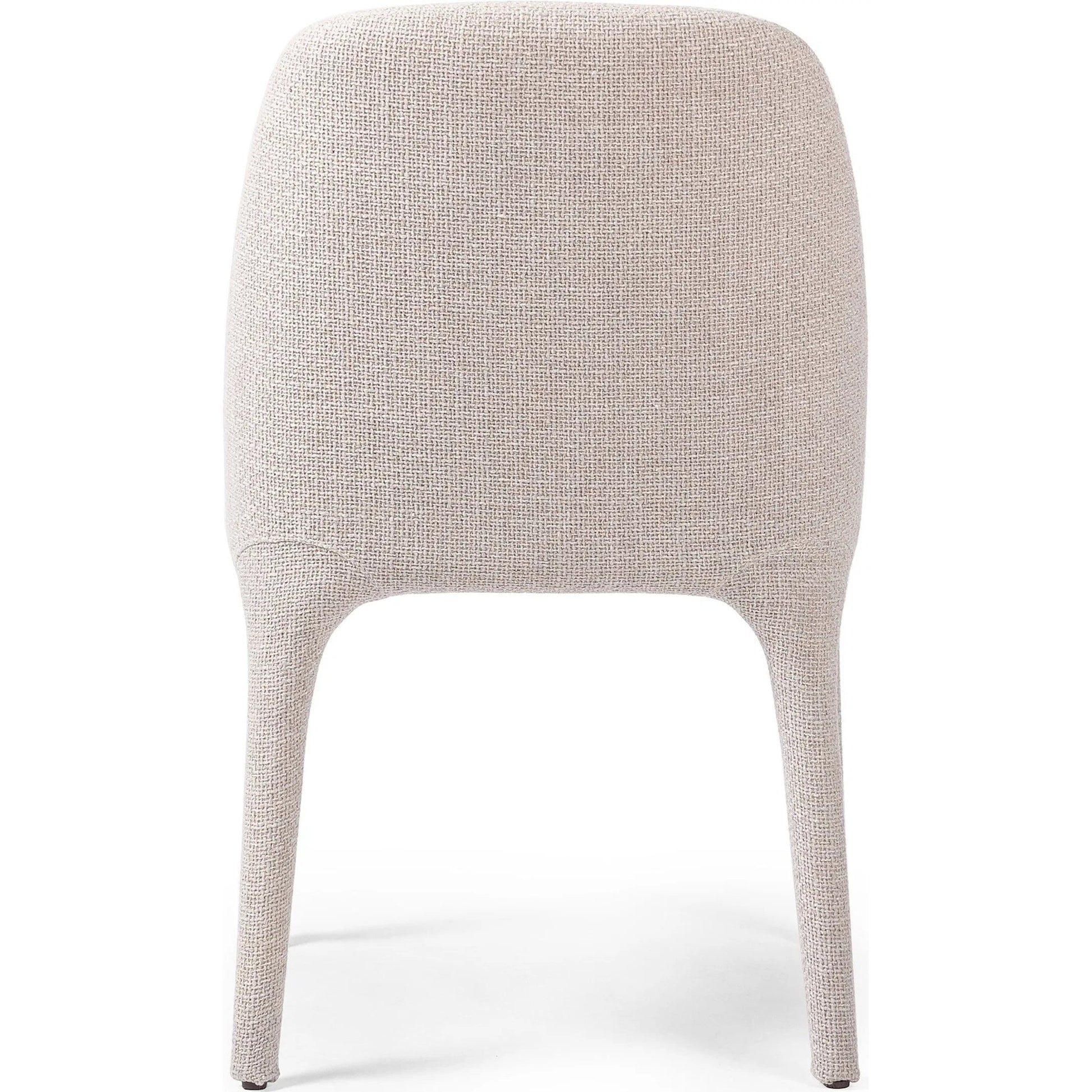 Bensen Dining Chair by Four Hands in gibson taupe. Made from 97% polyester, 3% acrylic in a coastal style.