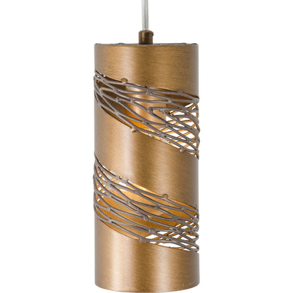 Flow Cylinder Mini Pendant by Varaluz. Made from unique in a modern style.