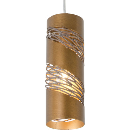 Flow Cylinder Mini Pendant by Varaluz. Made from unique in a modern style.