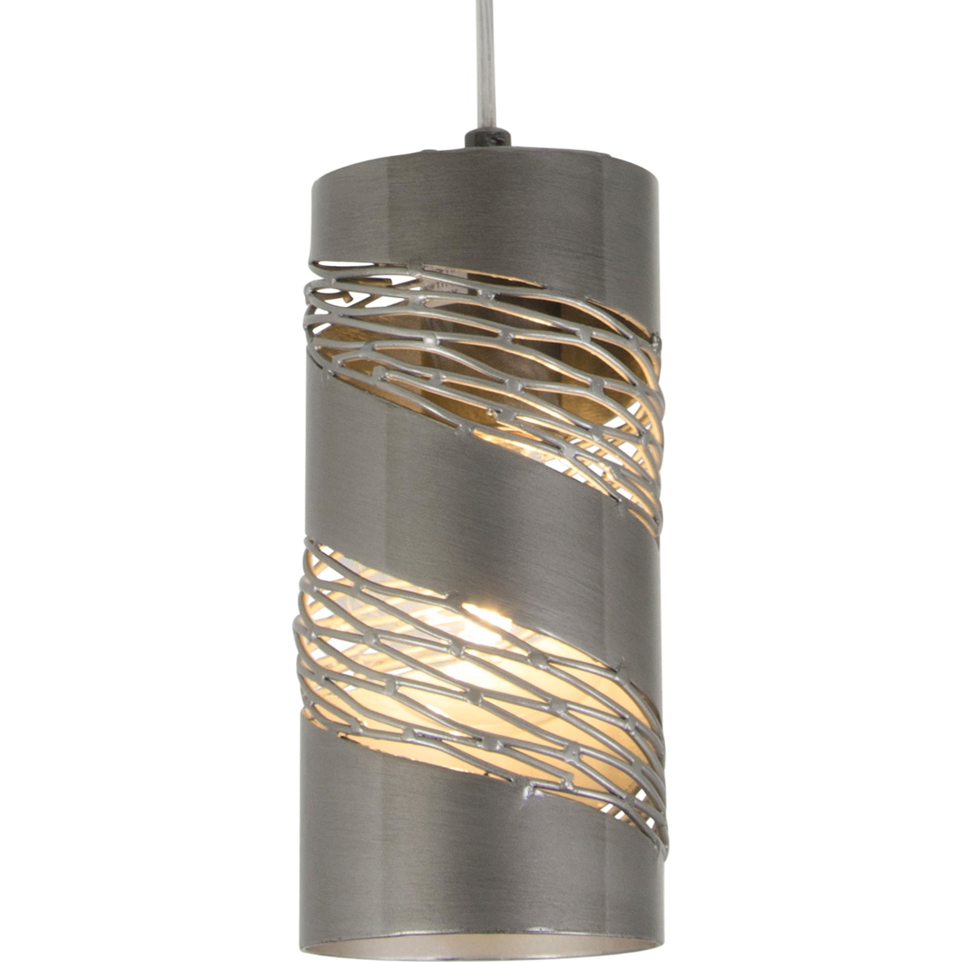 Flow Cylinder Mini Pendant by Varaluz. Made from unique in a modern style.