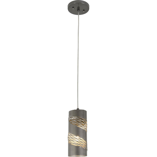 Flow Cylinder Mini Pendant by Varaluz. Made from unique in a modern style.