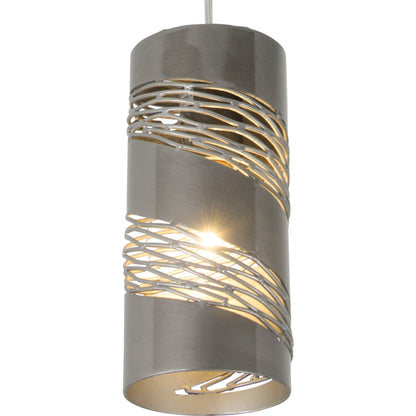 Flow Cylinder Mini Pendant by Varaluz. Made from unique in a modern style.