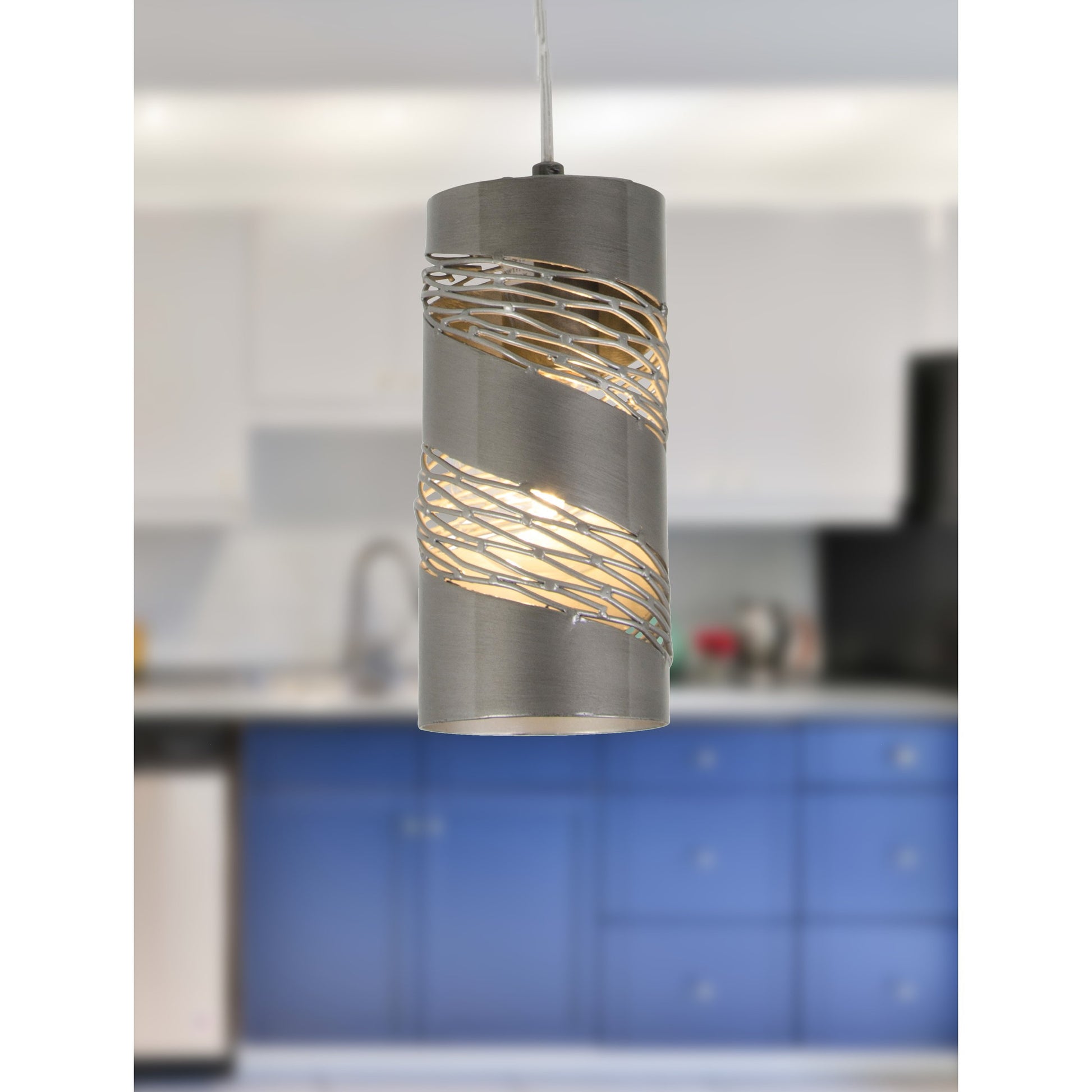 Flow Cylinder Mini Pendant by Varaluz. Made from unique in a modern style.
