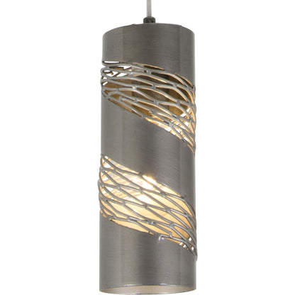 Flow Cylinder Mini Pendant by Varaluz. Made from unique in a modern style.