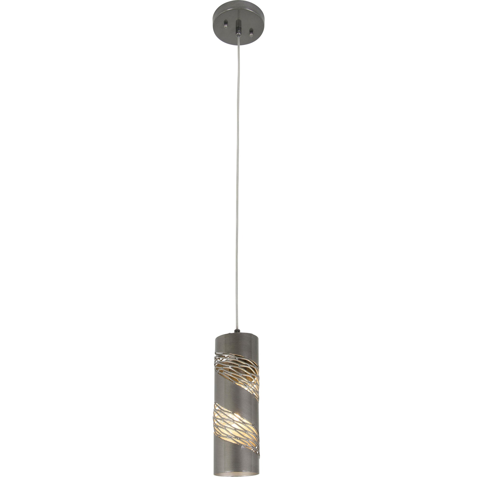 Flow Cylinder Mini Pendant by Varaluz. Made from unique in a modern style.