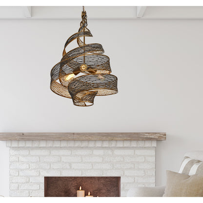 Flow Twist Pendant by Varaluz. Made from unique in a modern style.
