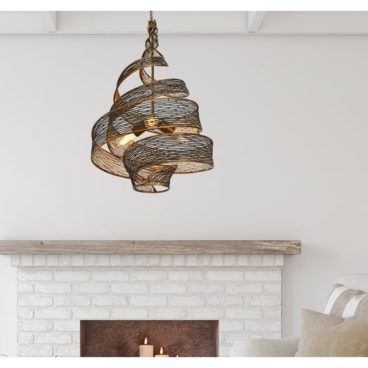 Flow Twist Pendant by Varaluz. Made from unique in a modern style.