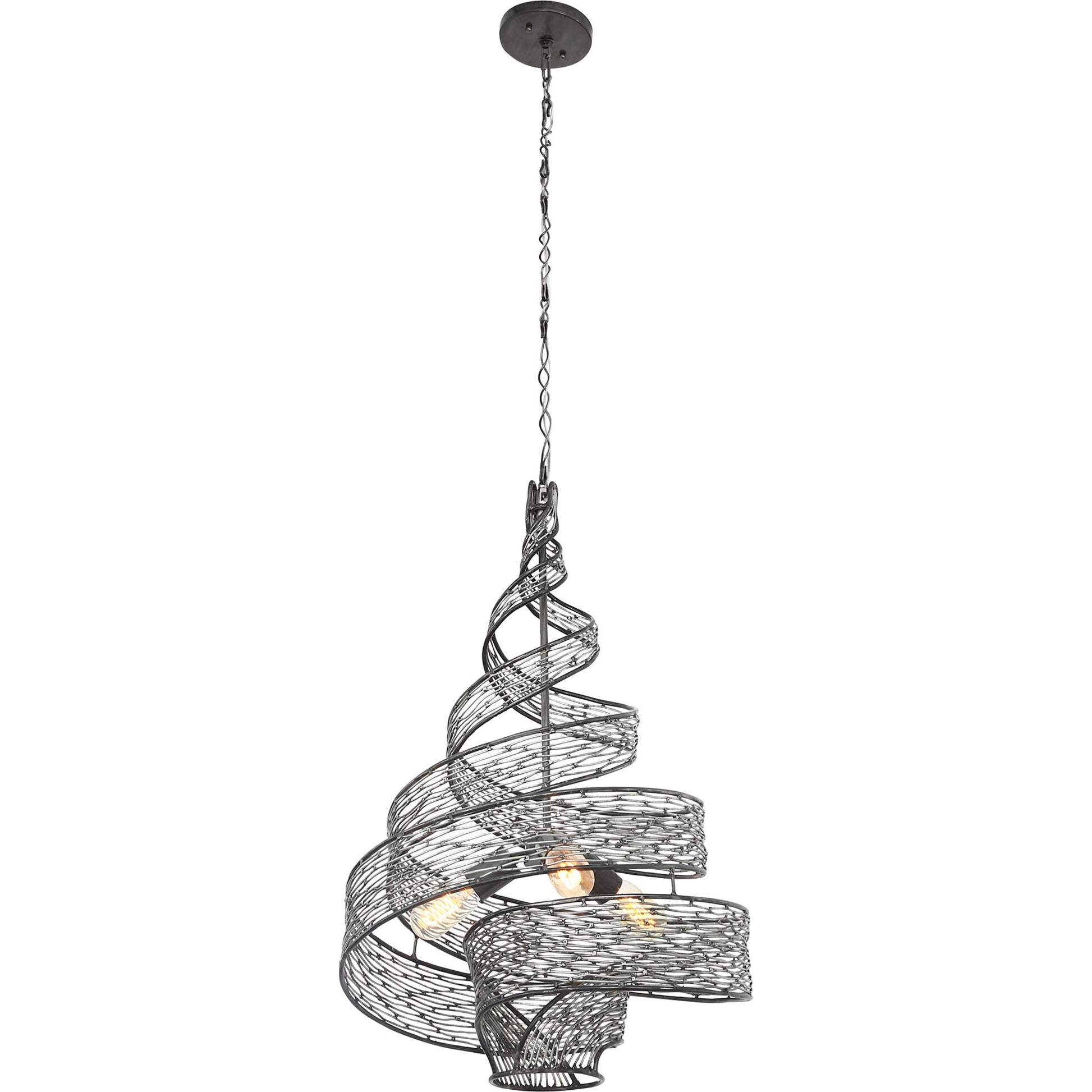 Flow Twist Pendant by Varaluz. Made from unique in a modern style.
