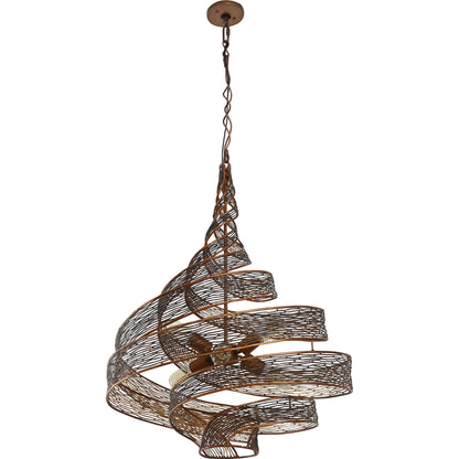 Flow Twist Pendant by Varaluz. Made from unique in a modern style.