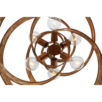 Flow Twist Pendant by Varaluz. Made from unique in a modern style.