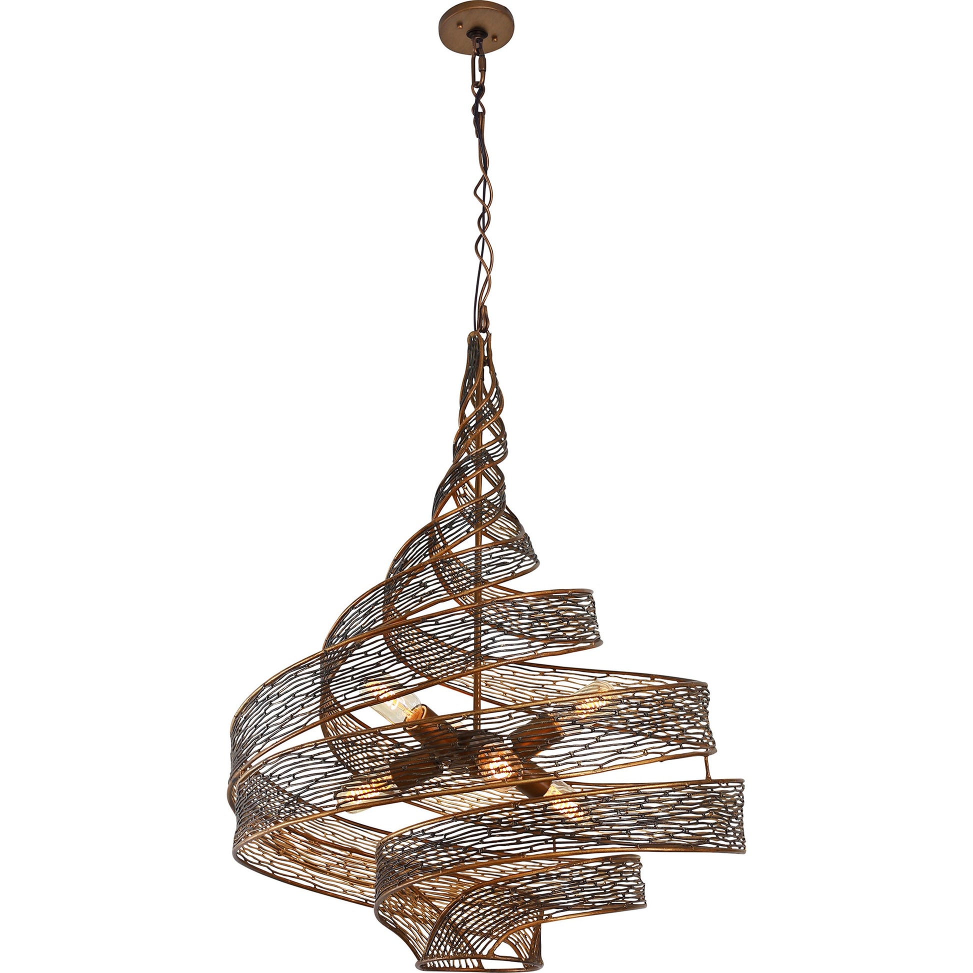 Flow Twist Pendant by Varaluz. Made from unique in a modern style.