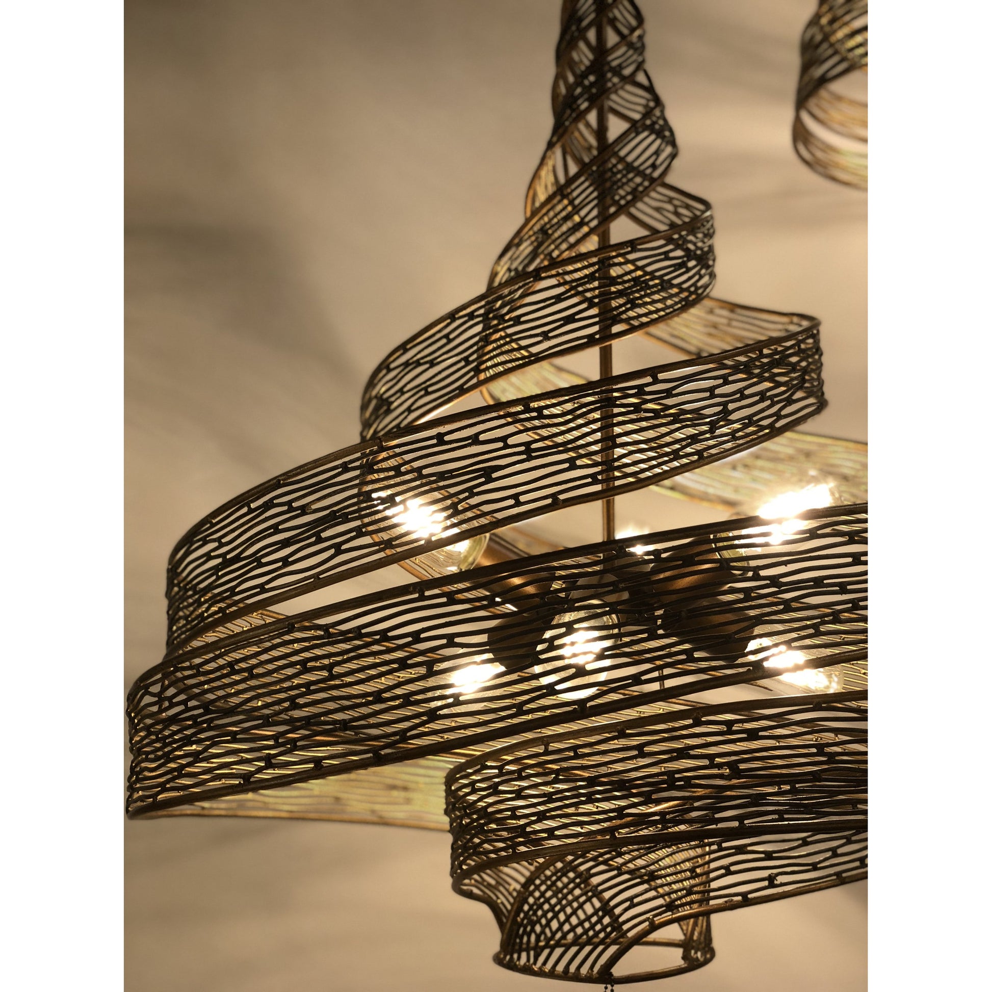 Flow Twist Pendant by Varaluz. Made from unique in a modern style.