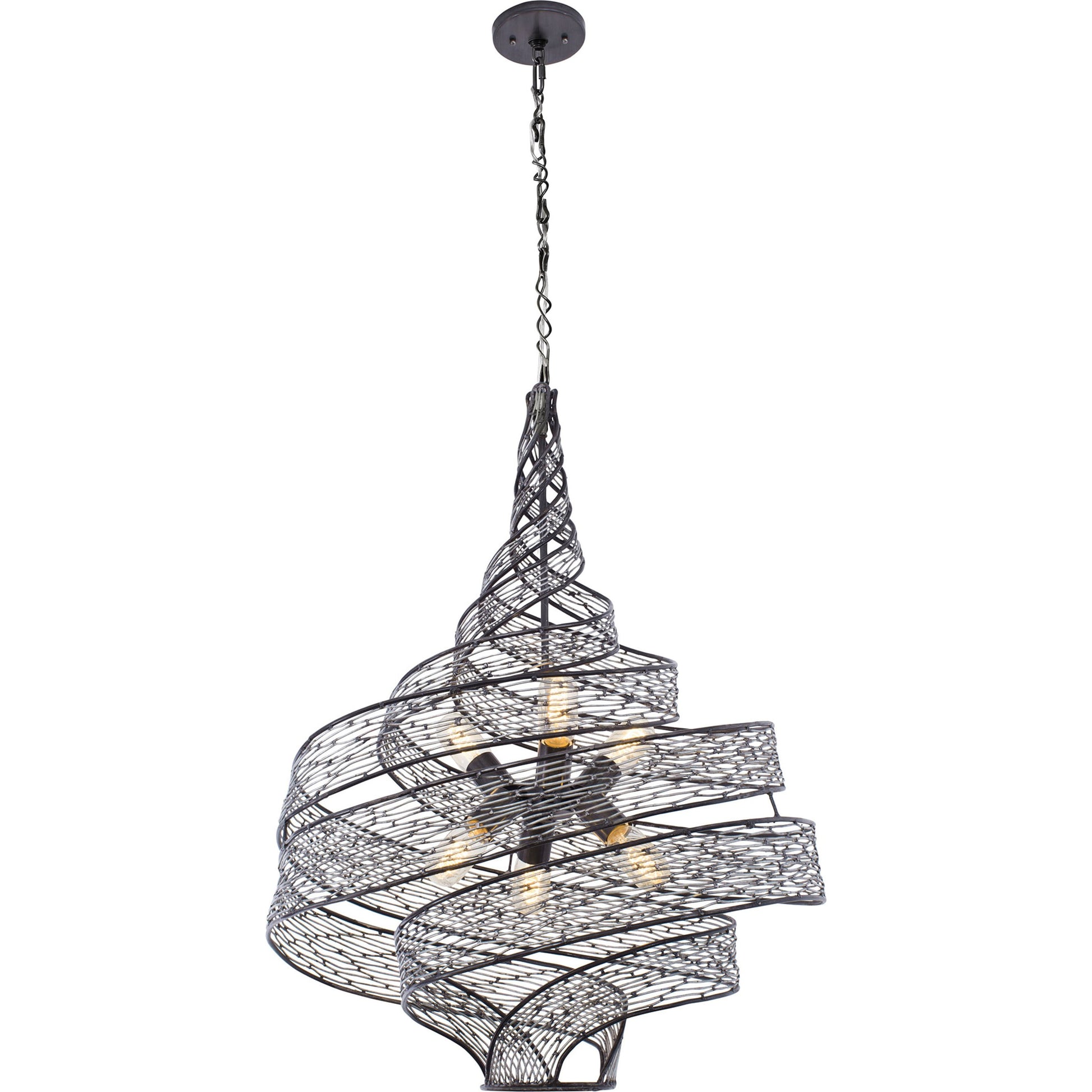 Flow Twist Pendant by Varaluz. Made from unique in a modern style.