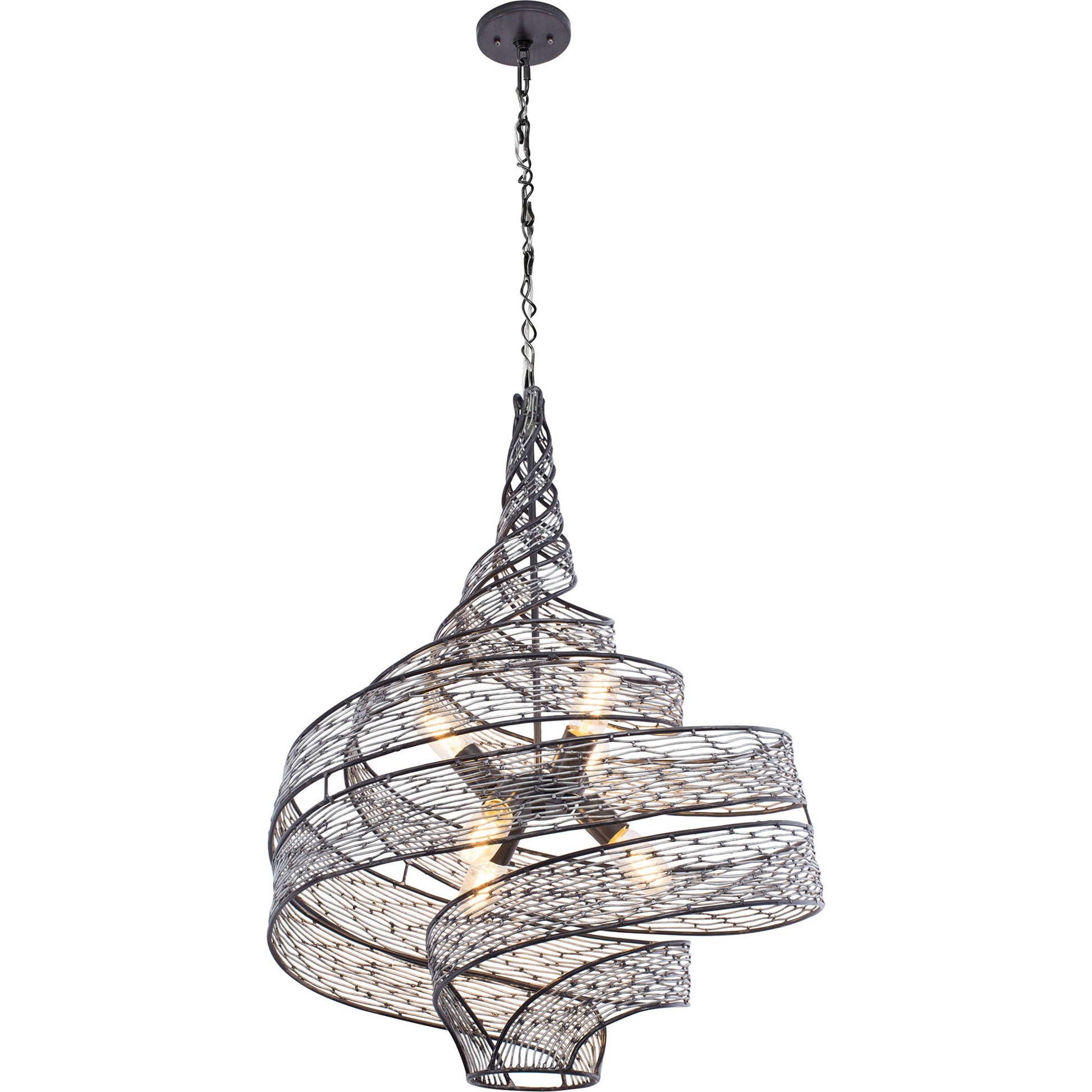 Flow Twist Pendant by Varaluz. Made from unique in a modern style.