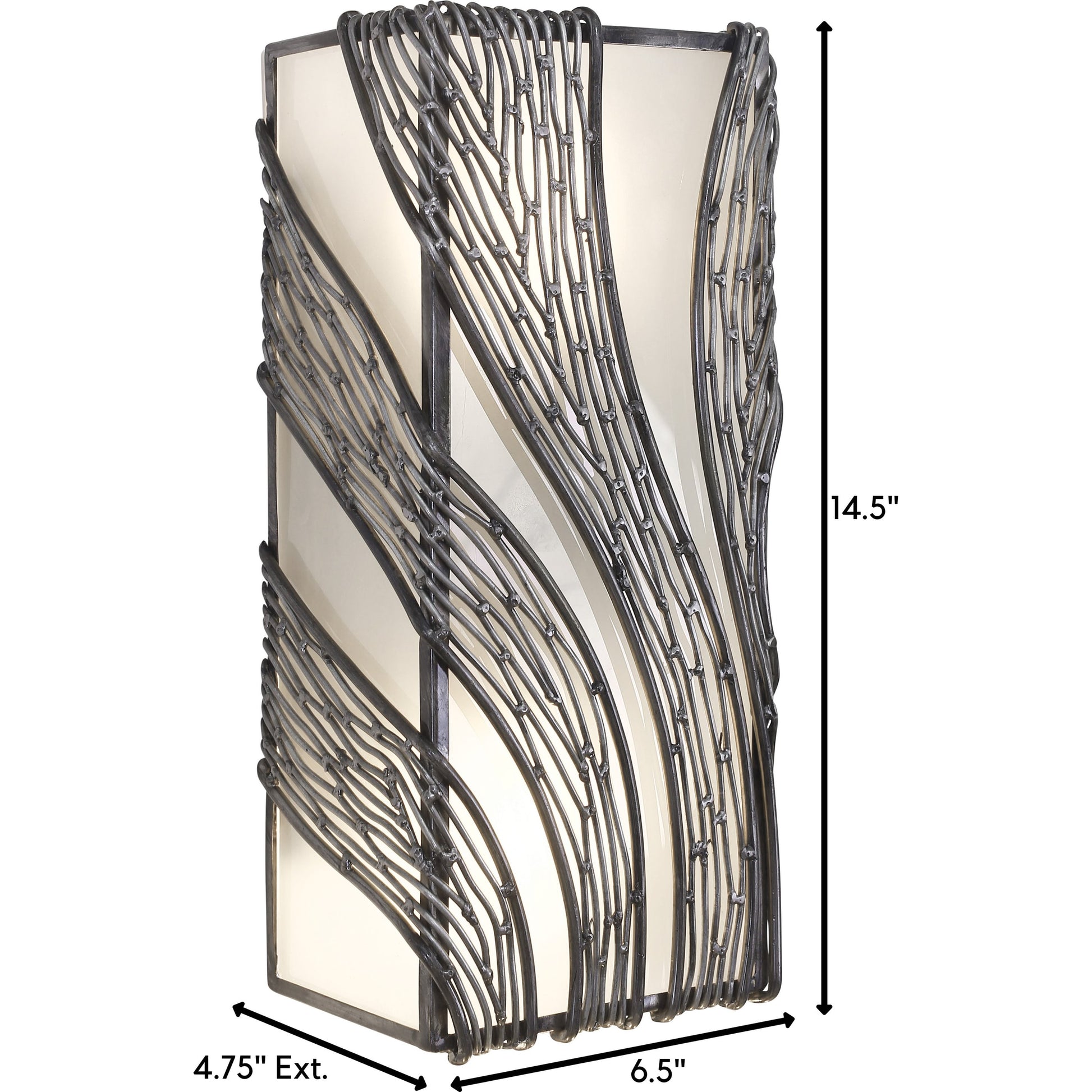 Flow Vertical Sconce by Varaluz. Made from unique in a modern style.