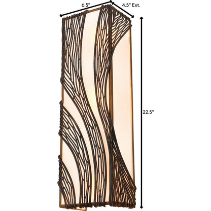 Flow Vertical Sconce by Varaluz. Made from unique in a modern style.