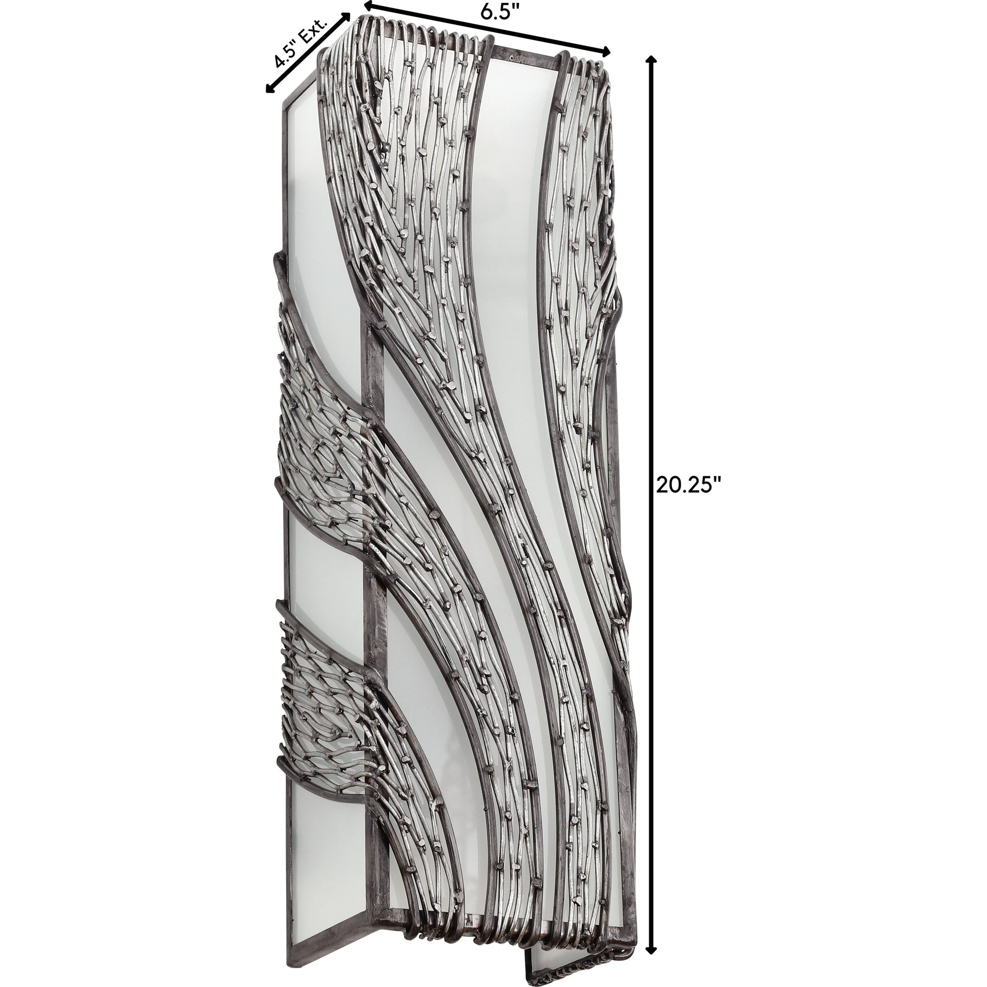 Flow Vertical Sconce by Varaluz. Made from unique in a modern style.