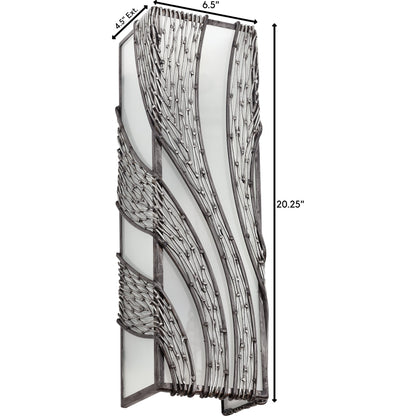 Flow Vertical Sconce by Varaluz. Made from unique in a modern style.
