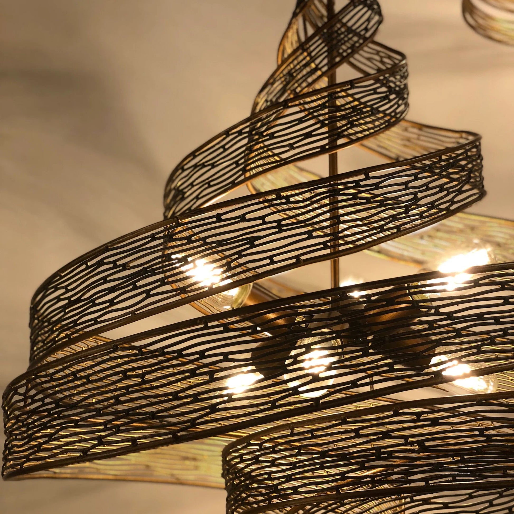 Flow Twist Pendant by Varaluz. Made from unique in a modern style.