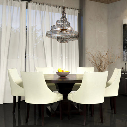 Flow Twist Pendant by Varaluz. Made from unique in a modern style.