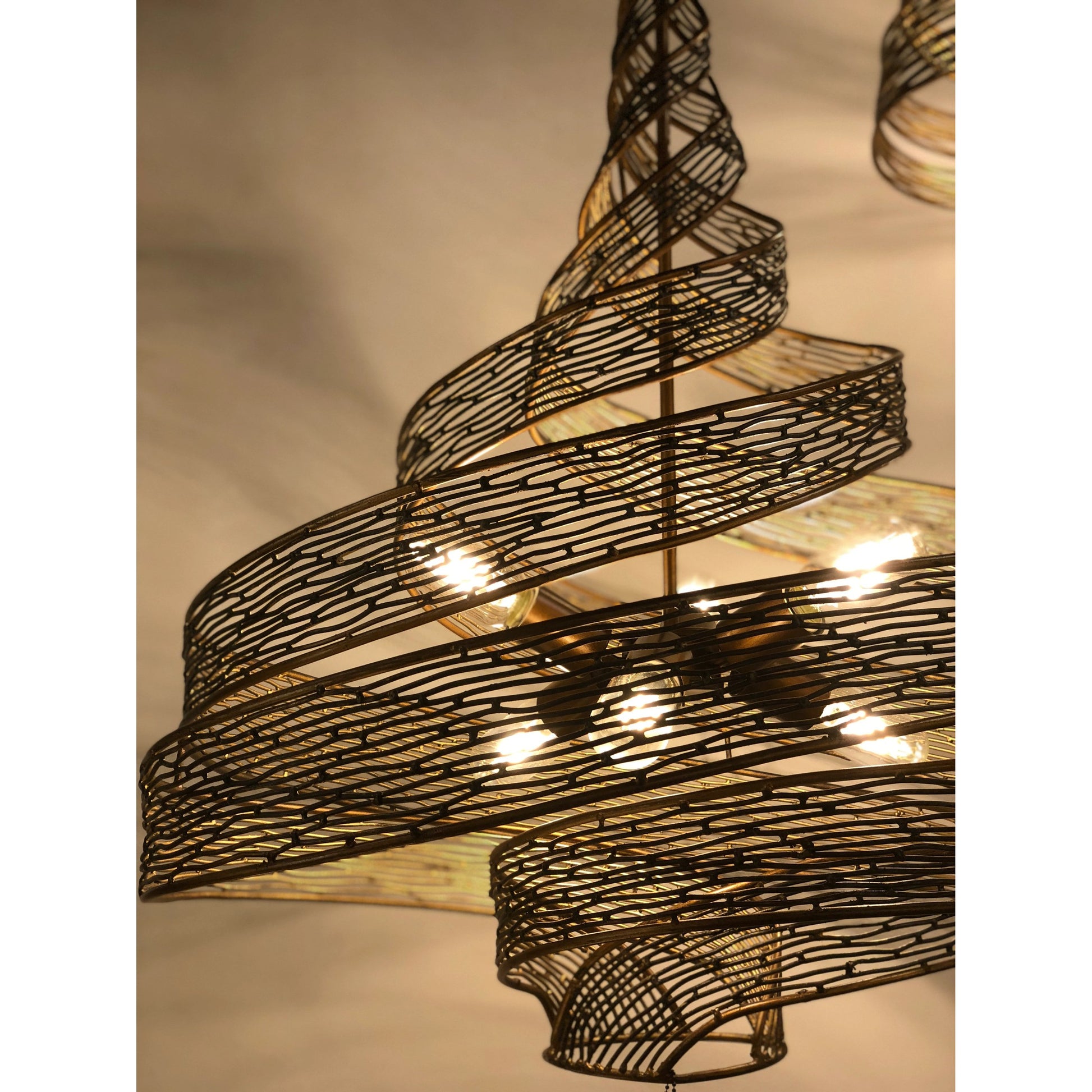 Flow Twist Pendant by Varaluz. Made from unique in a modern style.