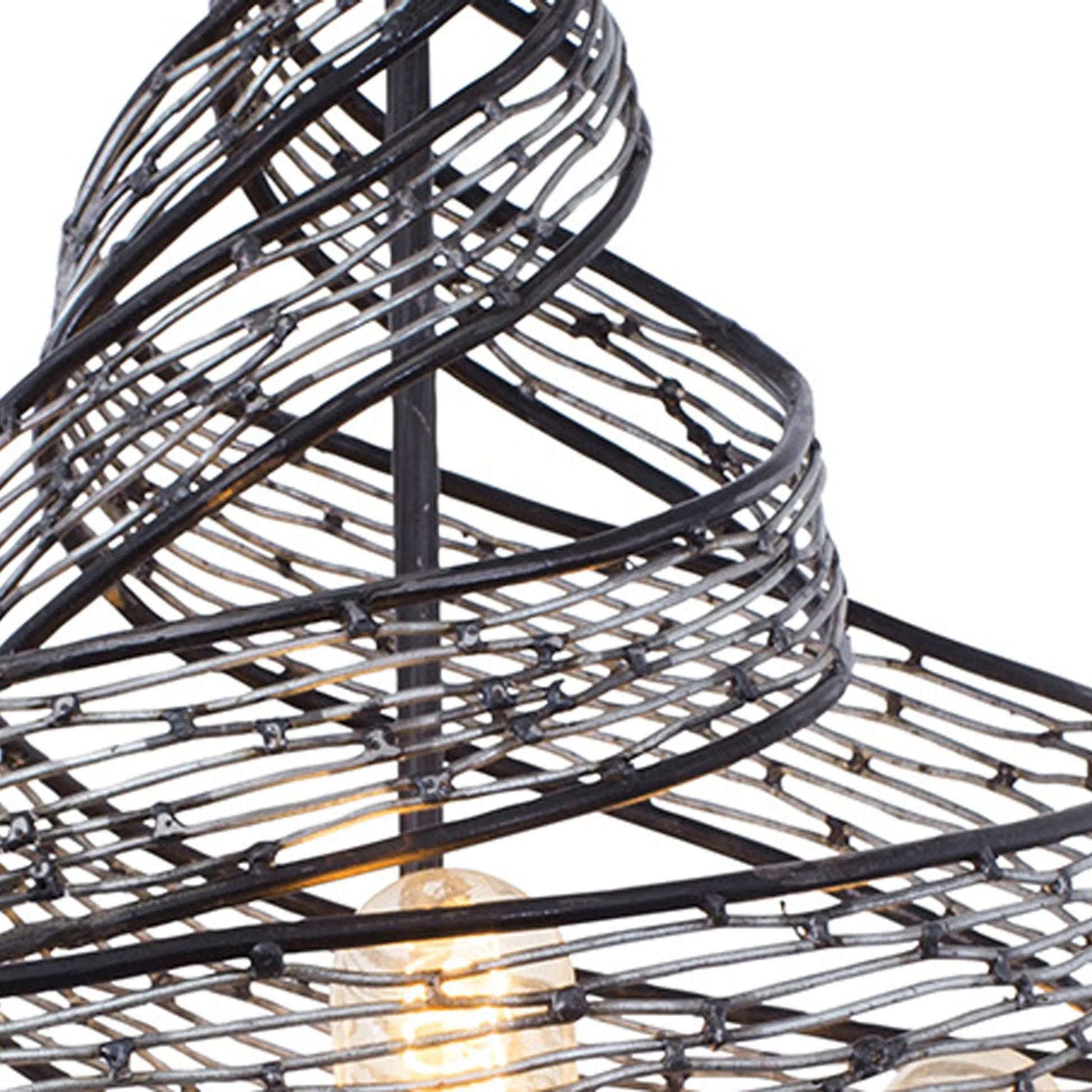 Flow Twist Pendant by Varaluz. Made from unique in a modern style.