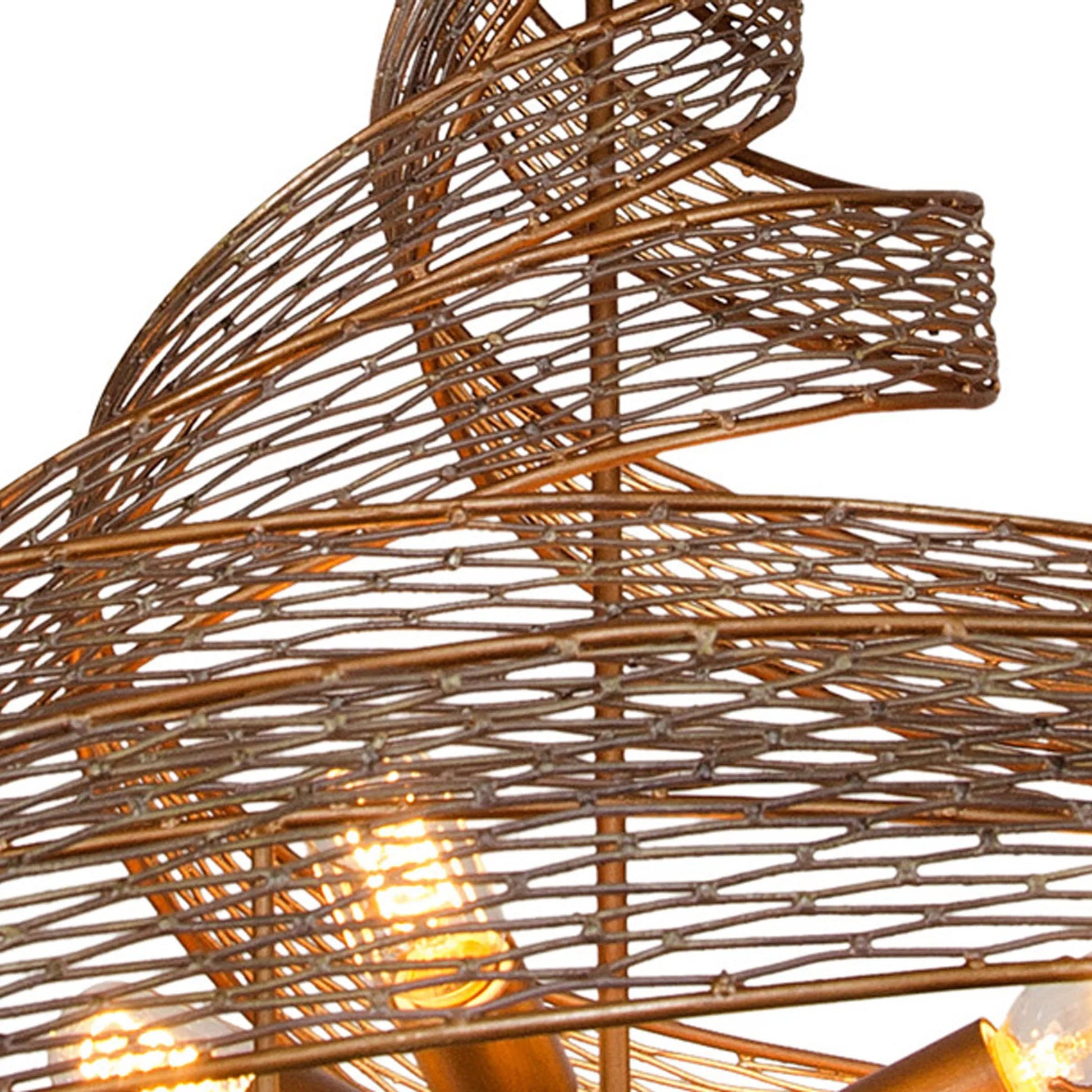 Flow Twist Pendant by Varaluz. Made from unique in a modern style.
