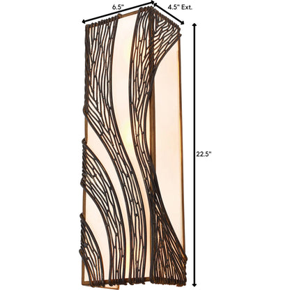 Flow Vertical Sconce by Varaluz. Made from unique in a modern style.