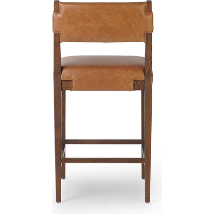Tamari Counter Stool by Four Hands. Made from unique in a transitional style.
