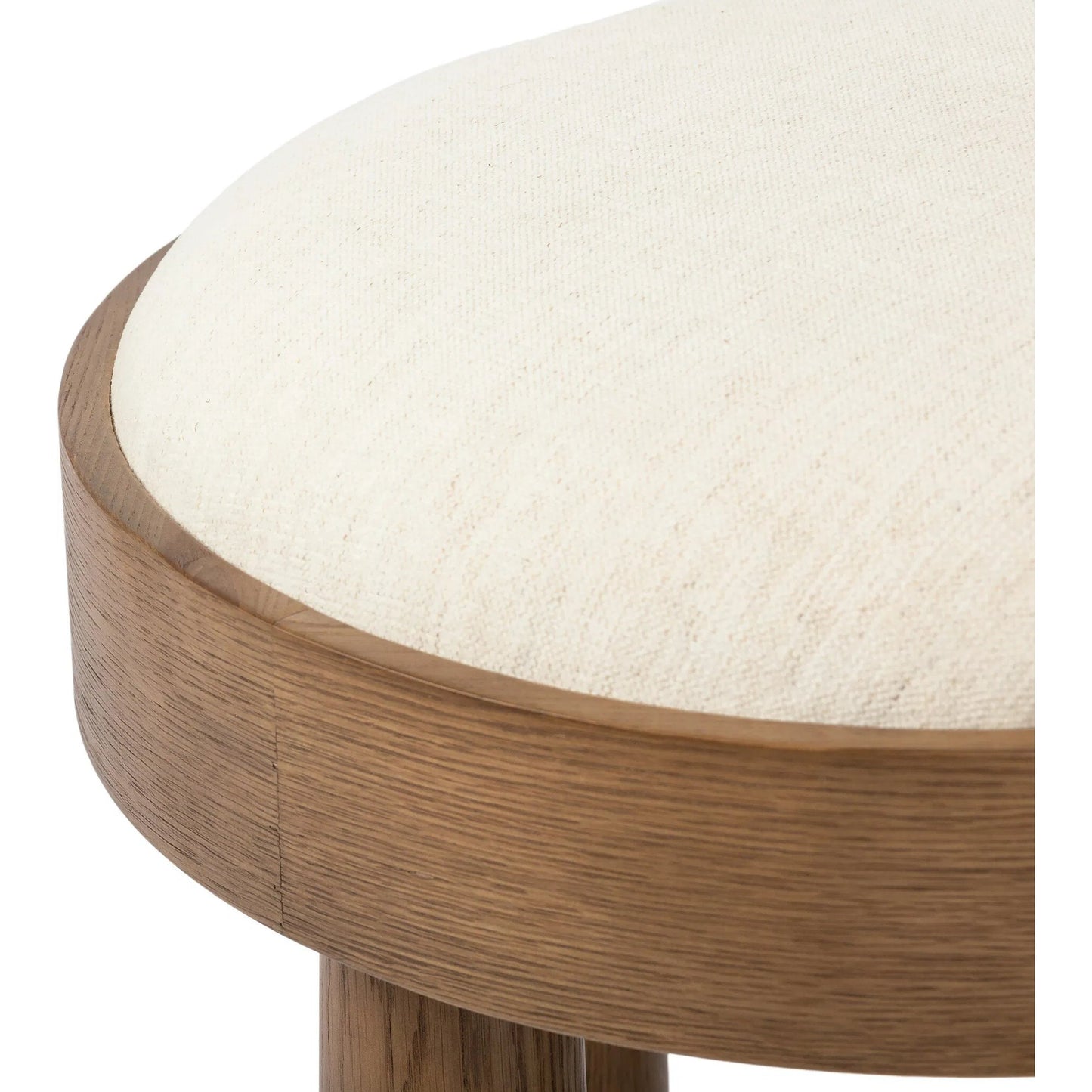 030 SI-2535206 | Closeup | Louise Accent Stool by Four Hands. Made from unique in a transitional style.