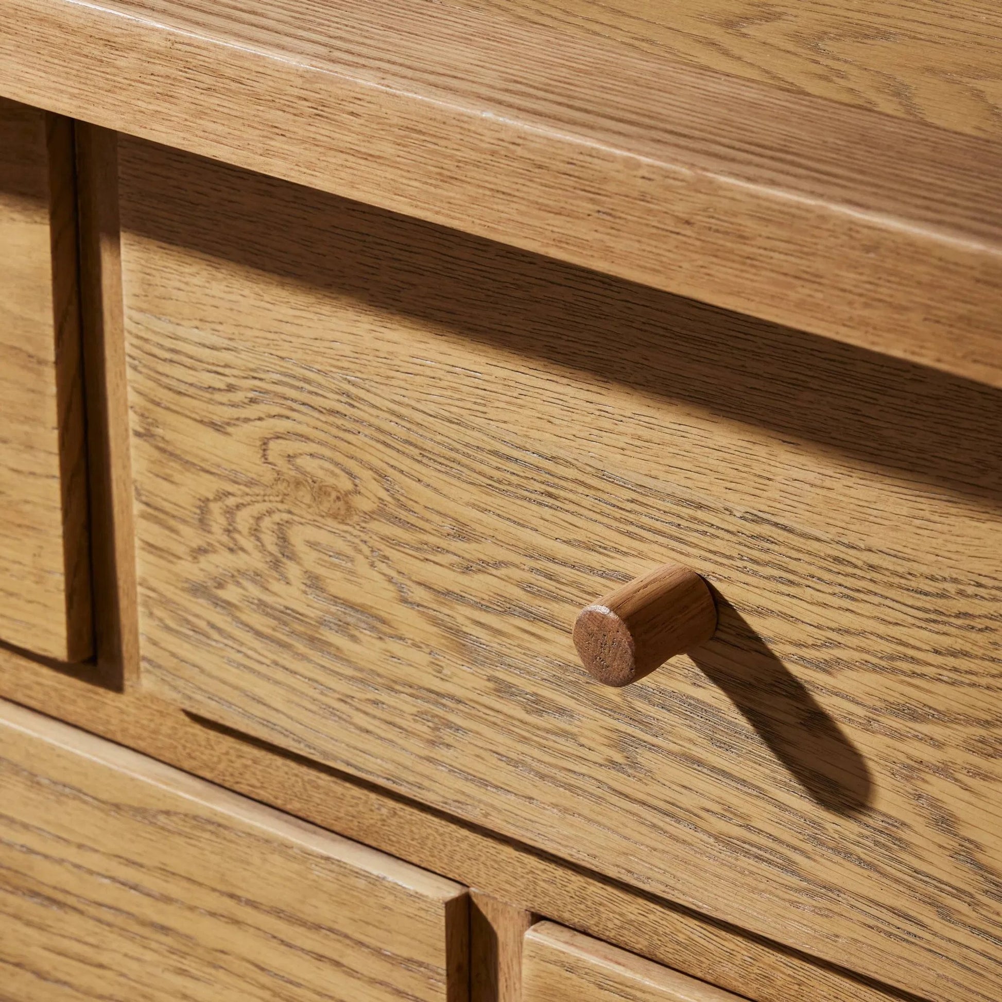 Millbrook Dresser by Four Hands in natural light oak veneer. Made from oak veneer, solid oak in a transitional style.