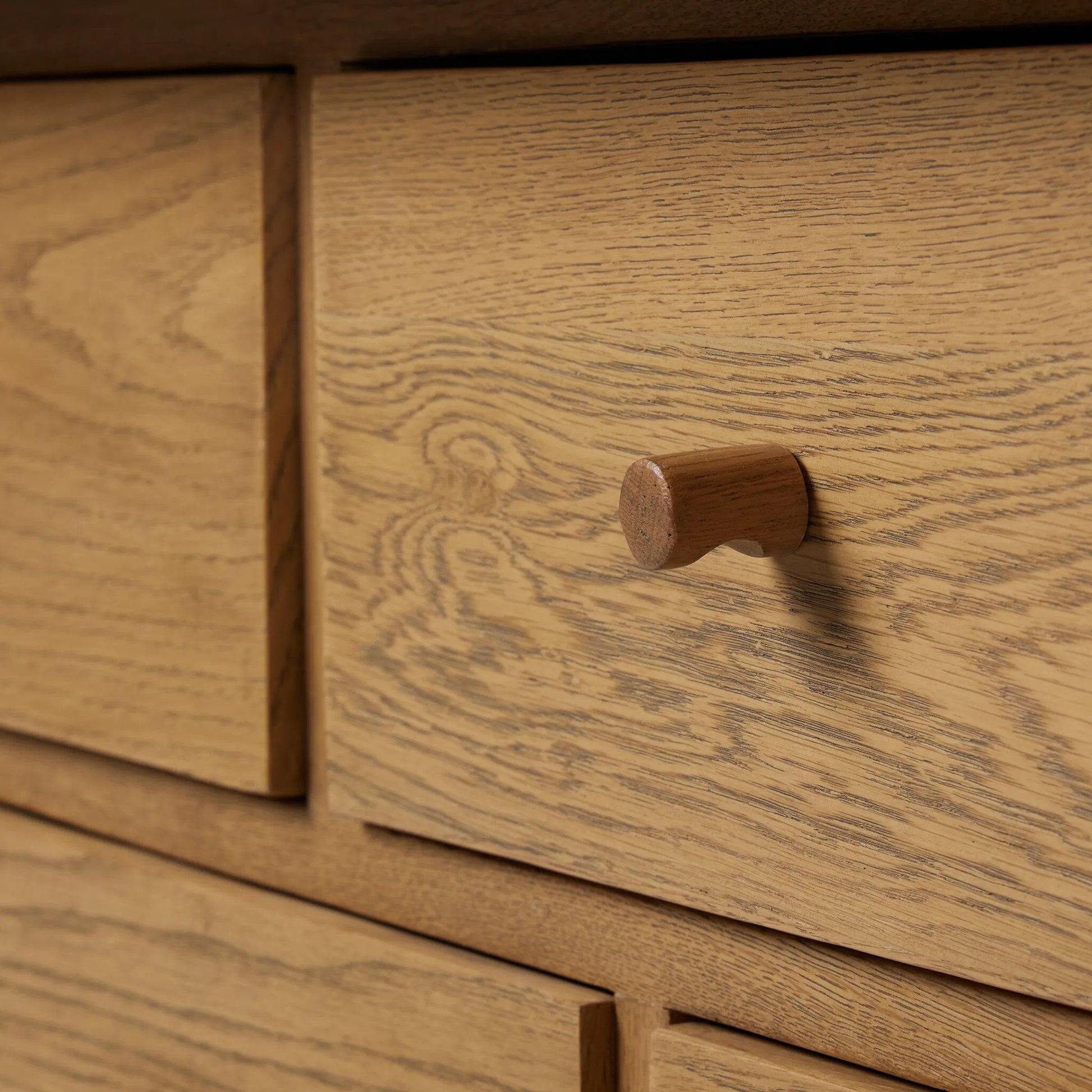 Millbrook Dresser by Four Hands in natural light oak veneer. Made from oak veneer, solid oak in a transitional style.