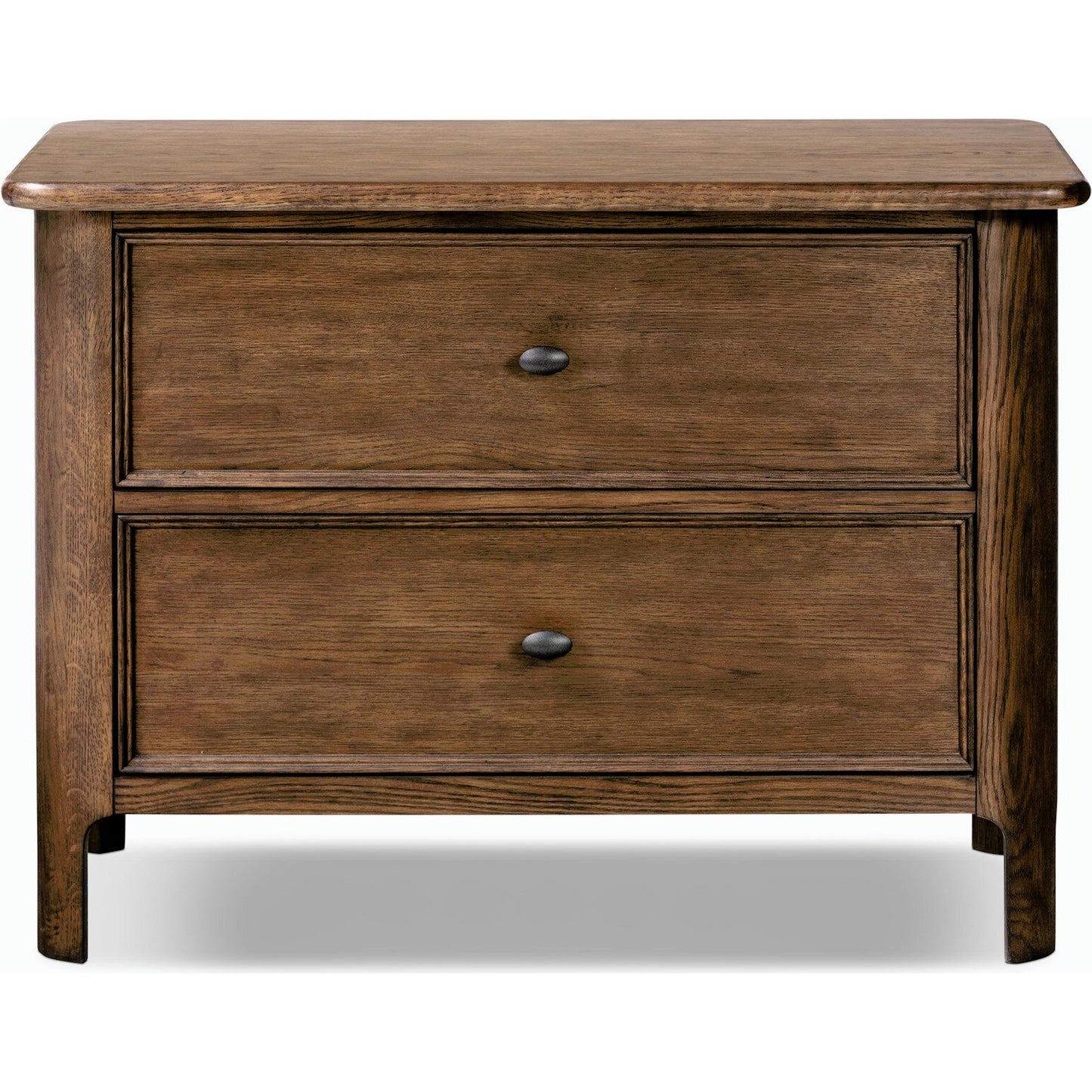 002 SI-2158433 | Additional Silo | Russ Nightstand by Four Hands in aged oak, aged oak veneer and aged oak. Made from solid oak, oak veneer in a modern style.