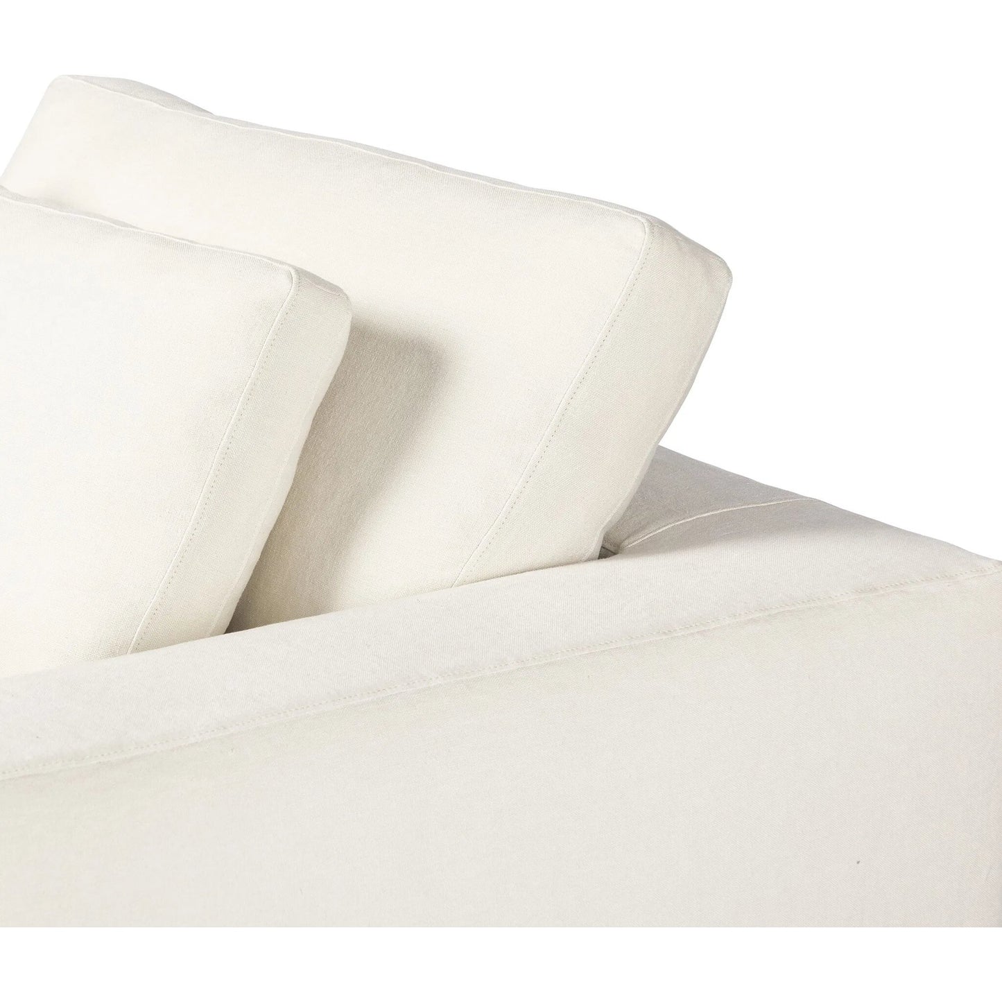 005 SI-2320204 | Closeup | Ostend Outdoor Slipcover Chair by Four Hands in bombay flax. Made from 100% hemp in a transitional style.