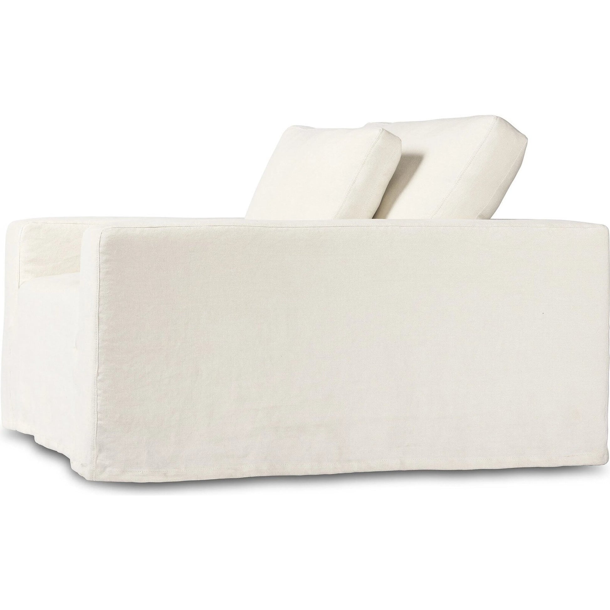 Ostend Outdoor Slipcover Chair by Four Hands in bombay flax. Made from 100% hemp in a transitional style.