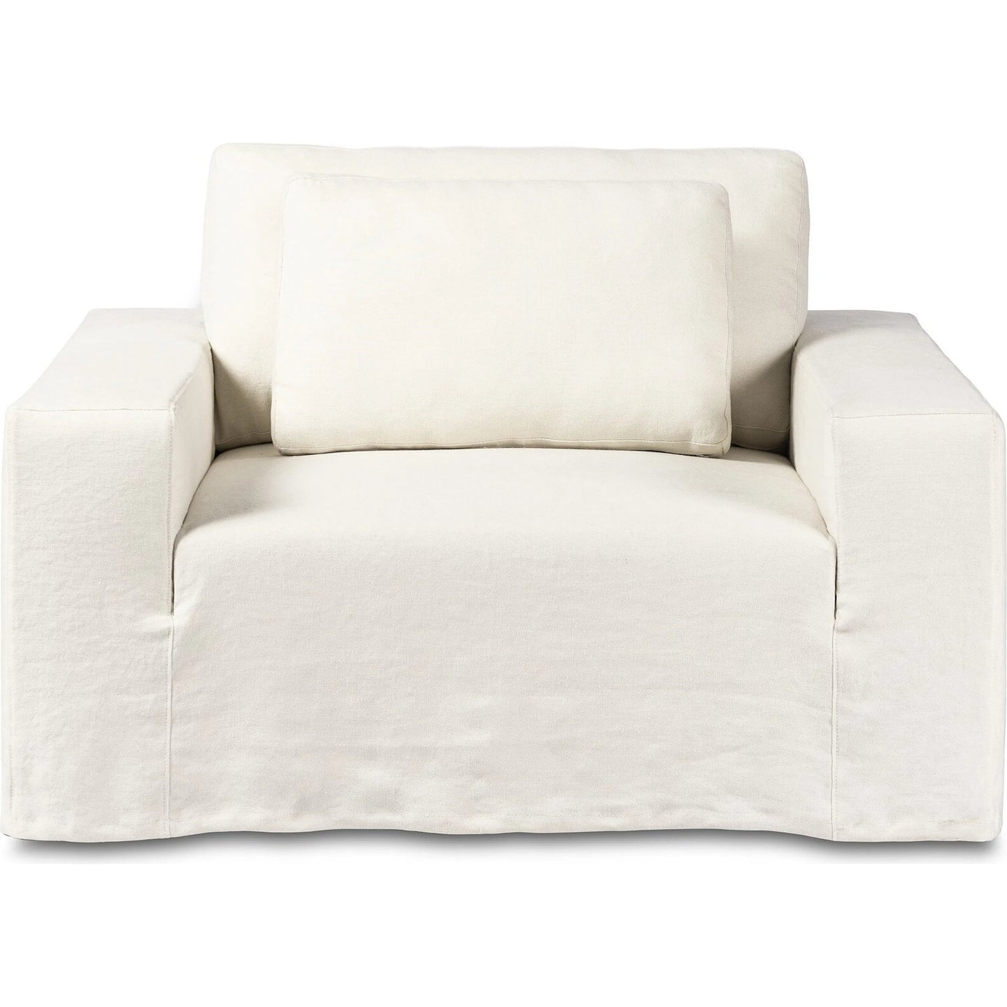 002 SI-2320204 | Additional Silo | Ostend Outdoor Slipcover Chair by Four Hands in bombay flax. Made from 100% hemp in a transitional style.