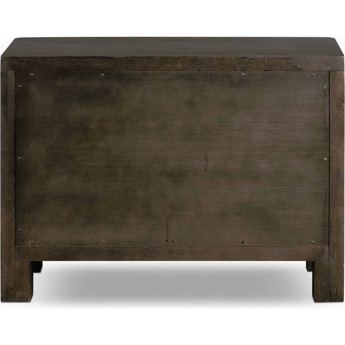 004 SI-2158338 | Additional Silo | Noeline Nightstand by Four Hands in smoked black oak veneer. Made from thick oak veneer, solid oak in a modern style.