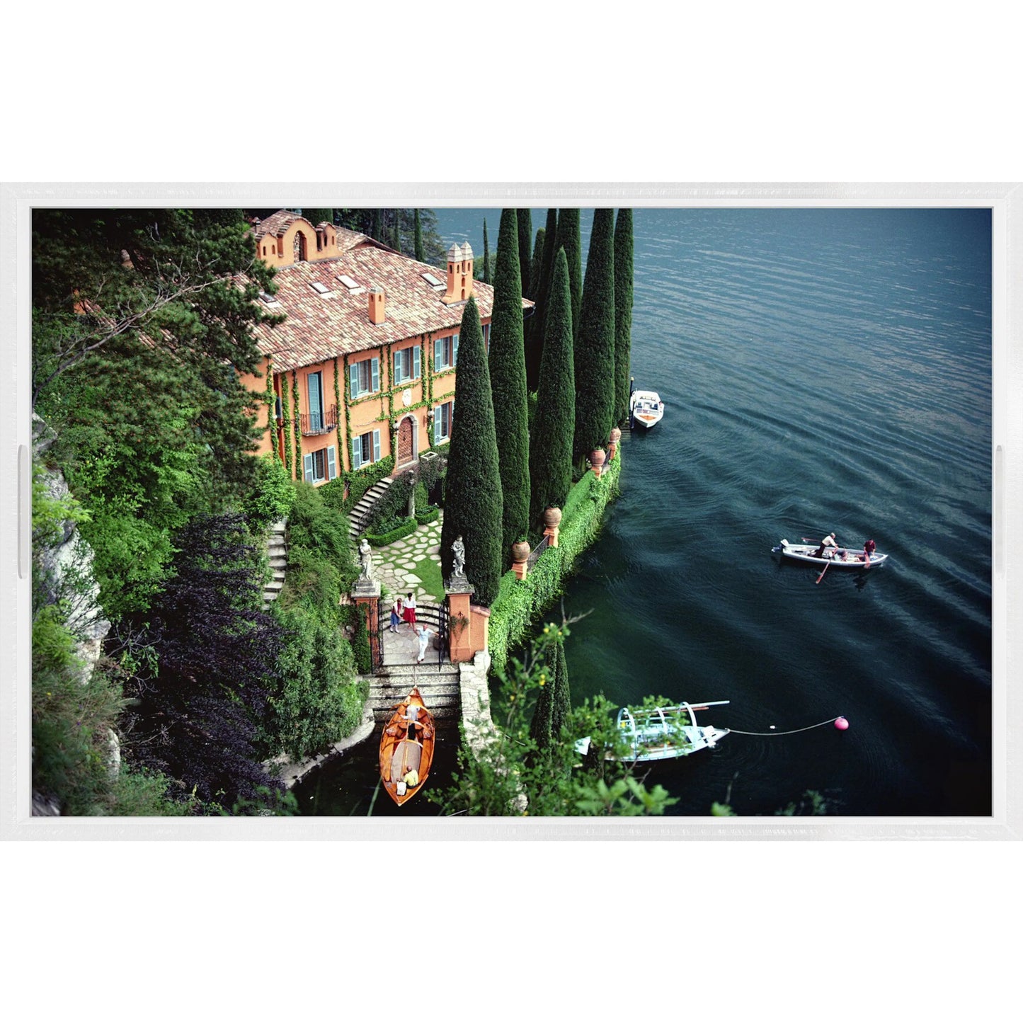 003 SI-2320069 | Additional Silo | Giacomo Montegazza Tray by Slim Aarons by Four Hands in 1/4" clear cast acrylic. Made from 1/4" cast acrylic in a modern style.