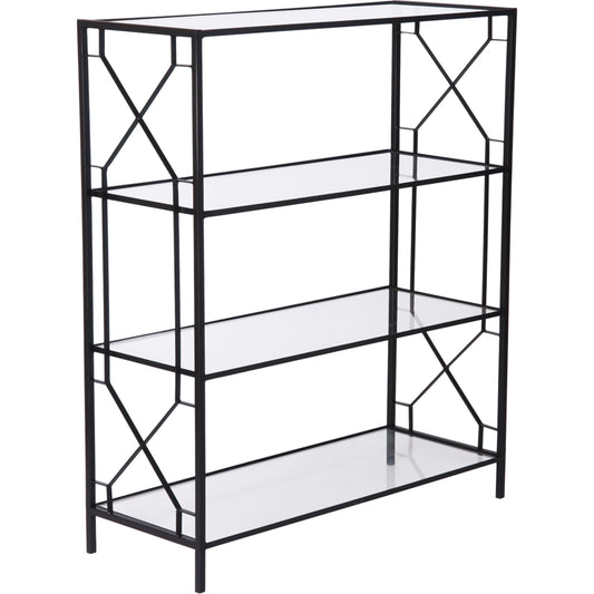 Wilton Shelf by Emissary USA in black. Made from unique in a modern style.