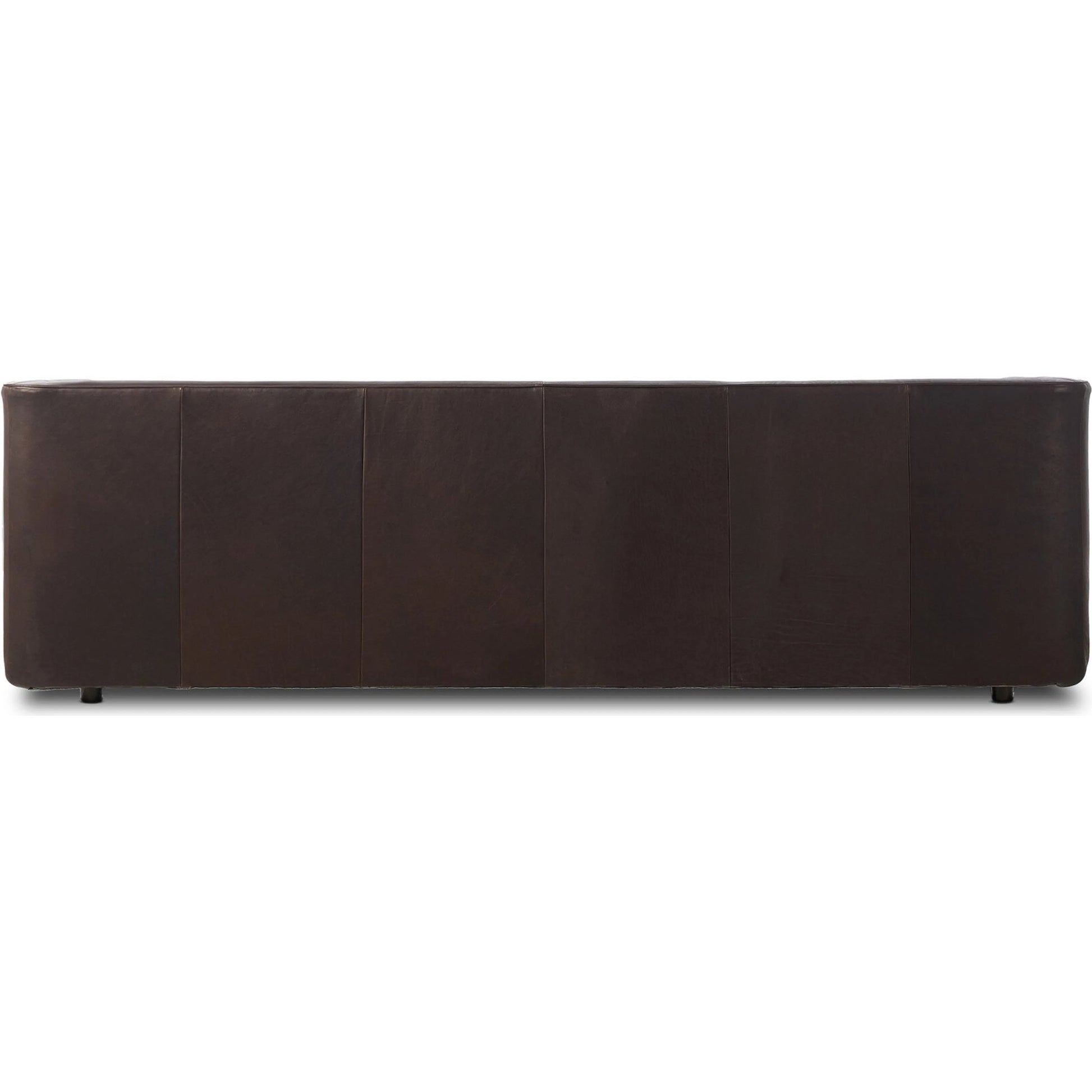 Phillip Sofa by Four Hands in heirloom cigar. Made from top grain leather, pine plywood, solid pine in a traditional style.