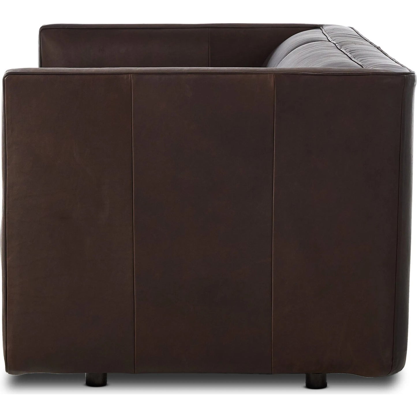 003 SI-2257111 | Additional Silo | Phillip Sofa by Four Hands in heirloom cigar. Made from top grain leather, pine plywood, solid pine in a traditional style.