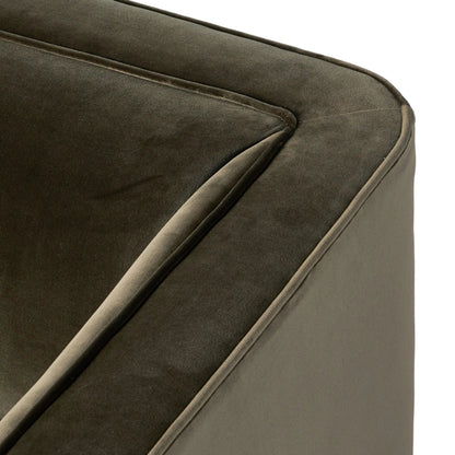 Phillip Sofa by Four Hands in surrey olive. Made from 76.8% cotton, 23.2% polyester in a unique style.